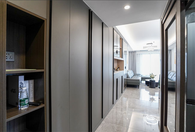 78㎡兩居室，巧妙打造超大收納空間，還能擁有獨(dú)立衣帽間